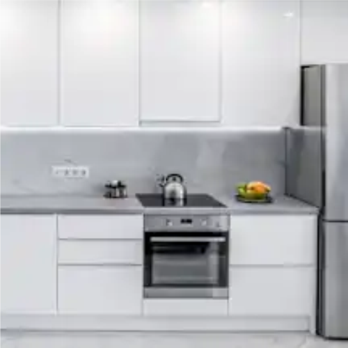 Occupied kitchen cleaning 
